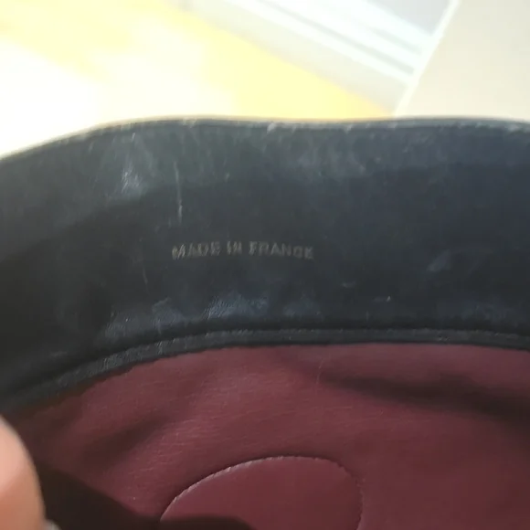 Chanel Black Leather Chain Tote Bag - Picture 7 of 14